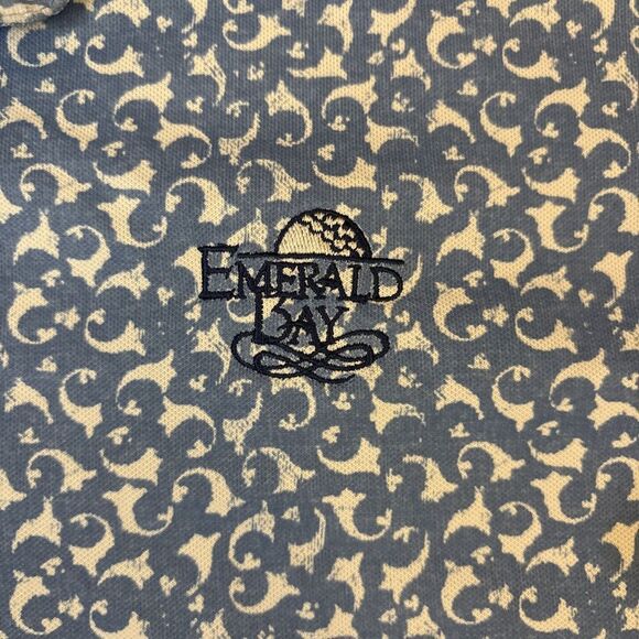 Johnnie-O Performance Polo Shirt Mens XL Emerald Bay Golf Logo - Picture 4 of 13